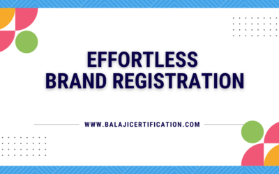 Effortless Brand Registration with Balaji Certification Services